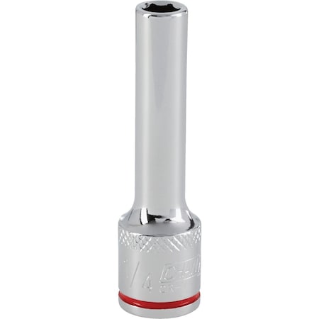 Channellock 3/8 In. Drive 1/4 In. 6-Point Deep Standard Socket 351005